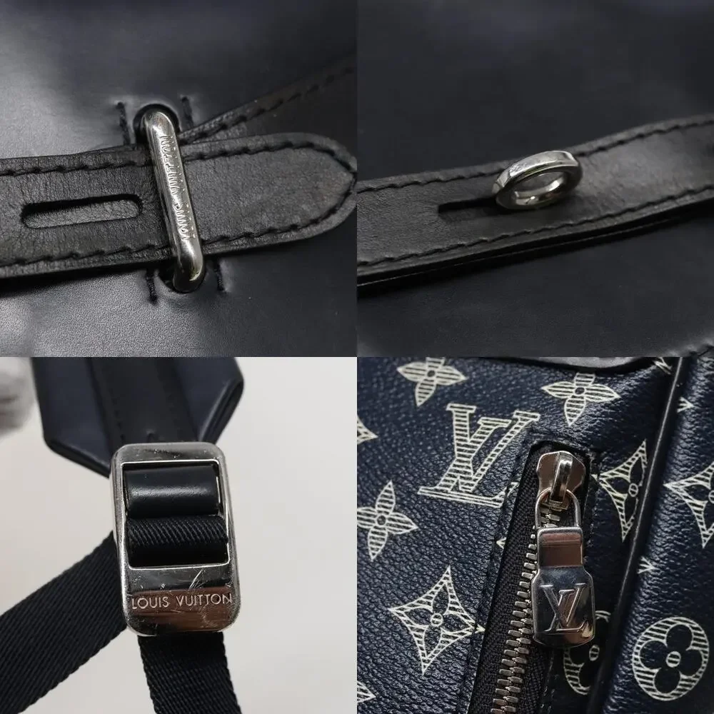 Louis Vuitton Monogram Savanna Steamer Backpack Black
